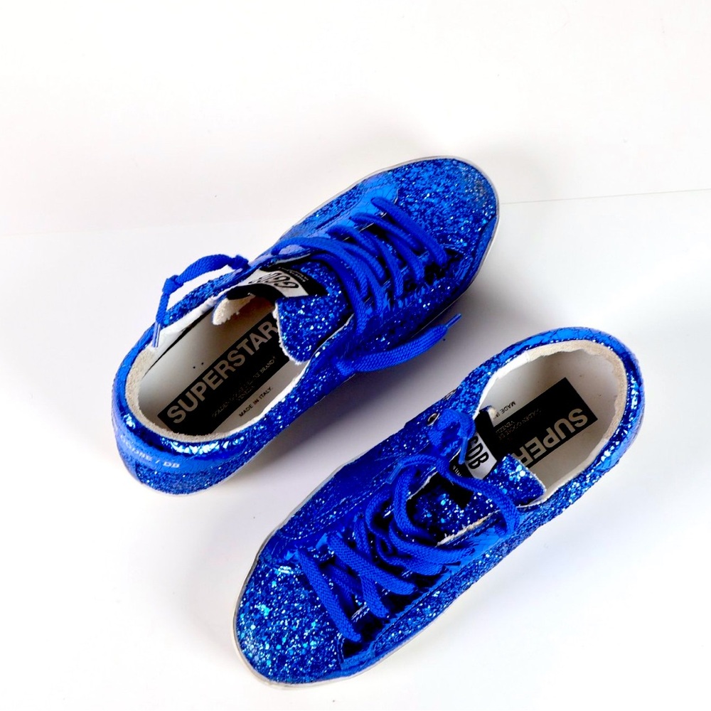 Golden goose glitter sneakers
